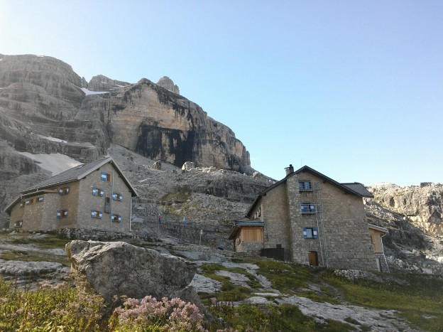 I rifugi Tuckett e Sella